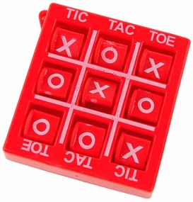 Lean Toys Hra Piškvorky 4,5 cm červená