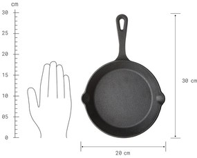 SHAKSHUKA Panvica na šakšuku 20 cm