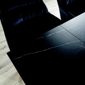 Jedálenský stôl Westin II 160 x 90 cm, čierna