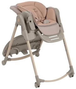 Maxi-Cosi - Detská jedálenská stolička MINLA PLUS béžová/ružová