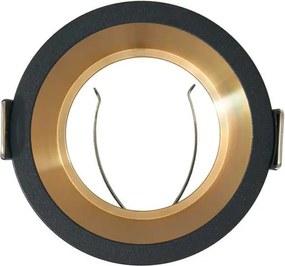 BERGE Zapustené podhľadové svietidlo GU10 71067 - čierne