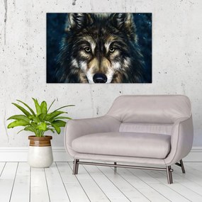 Obraz - Vlk (90x60 cm)