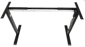 Výškovo nastaviteľná podnož stola BestBerg BBAT-FB / výška 85-130 cm / čierna