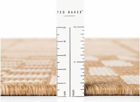 Krémovobiely/v prírodnej farbe vnútorný a vonkajší koberec 120x170 cm Haringey Barkham – Ted Baker