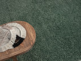 My Flair, Behúň My Shaggy hellgrün, 80x200, zelená, chodba / predsieň