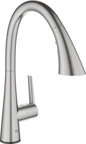 Grohe Zedra Touch drezová batéria so senzorom supersteel 30219dc2 G30219DC2