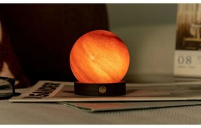 Tmavohnedá svetelná dekorácia na USB ø 8 cm Sand Storm – Gingko