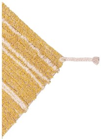 Okrovožltý bavlnený koberec 80x140 cm Twin Amber – Lorena Canals