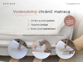 Kokosový matrac COCO MAXI 20 cm 160 x 200 cm Ochrana matraca: VRÁTANE chrániča matraca