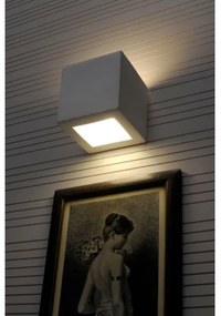 Sollux SL.0005 - Nástenné svietidlo LEO 1xE27/60W/230V biela