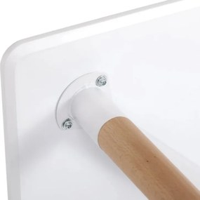 AKCIA Čierny jedálenský stôl BERGEN 120x80 cm II. akosť