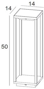 Lucide 27892/02/30 - LED solárne svietidlo TENSO SOLAR LED/2,2W IP54