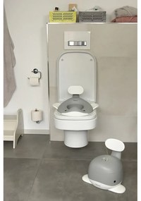 Tmavosivé detské WC sedadlo Dark grey – Kindsgut