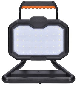 Solight WM-20W-RE-LED Stmievateľný nabíjací reflektor LED/20W/4400 mAh 4000K IP54