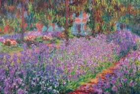 Plagát, Obraz - The Artist's Garden at Giverny, 1900