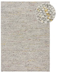 Krémový ručne tkaný koberec s prímesou vlny 160x230 cm Minerals – Flair Rugs