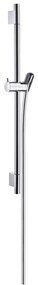 Hansgrohe Unica, S Puro sprchová tyč 650 mm so sprchovou hadicou Isiflex 1600 mm, chrómová, HAN-28632000
