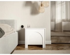 Nočný stolík NIO biely
