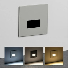 Brilagi - LED schodiskové svietidlo JACK LED/3W/230V 3000/4000/6500K IP65 sivá