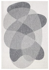 Dekorstudio Obojstranný koberec na terasu DuoRug 5835 - sivý Rozmer koberca: 80x150cm