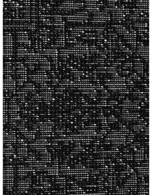 Čierno-biely vnútorný a vonkajší behúň 80x250 cm Duet Kona – NORTHRUGS