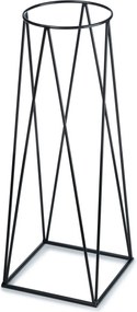 STOJAN NA KVETINÁČ SQUARE 96X30X30 CM ČIERNA