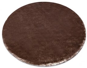 Koberec LAPIN Shaggy slonia kosť/čokoláda protišmykový