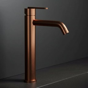 Rea Ontario, vysoká umývadlová batéria h-300, medená matná, REA-B0971