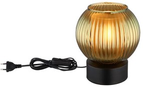 Globo 15638TG - Stolná lampa ZUMBA 1xE27/25W/230V pr. 15 cm zelená