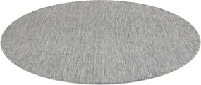 Koberec SIZAL SION A5165A sivý kruh