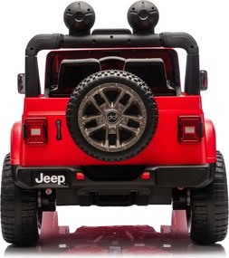 LEAN CARS Batéria pre vozidlá Jeep Rubicon 4x4 DK-JWR556 4x200W 24V červená