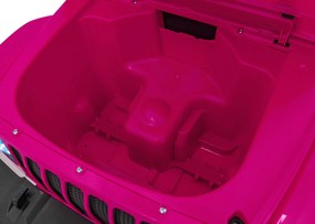 Ramiz Jeep Wrangler Rubicon Ružové vozidlo