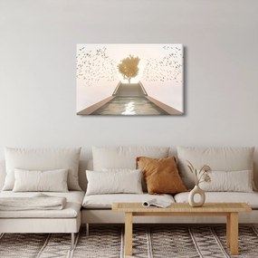 Obraz - Most do neznáma (90x60 cm)
