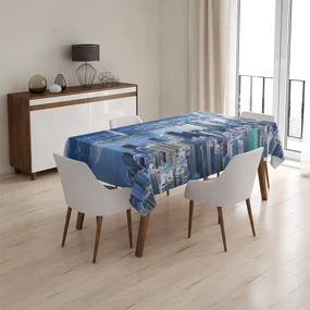 Sablio Obrus Mesto s mrakodrapmi - 130x170 cm