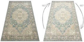 Koberec SOHO 477.01.LA502 OSTA naturálny zelený / nebeský