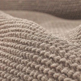 Super strečové poťahy NIAGARA oriešková relaxačné kreslo (š. 70 - 90 cm)