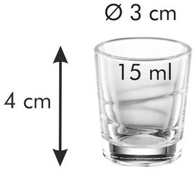 TESCOMA štamperlík myDRINK 15 ml, 6 ks, S