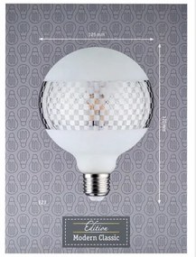 LED Stmievateľná žiarovka CLASSIC G125 E27/4,5W/230V 2600K - Paulmann 28742