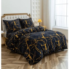 Obliečky mikroplyš AXIS čierne Rozmer obliečky: 70 x 80 cm | 140 x 200 cm