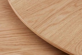 Sada konferenčných stolíkov Paricia 88 cm prírodný dub