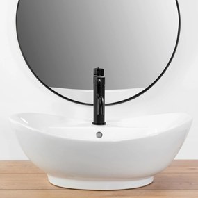 Rea Cindy umývadlo, 59x40 cm, biela, REA-U0155