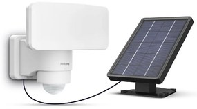 Philips Tylus UltraEfficient Security solárny LEDreflektor, senzor, biela, 6 W, 1000/50 lm, 3000 K