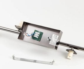 Brilagi - LED Prisadený luster MILLA 7xG9/3W/230V čierny chróm/biela