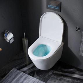 Závesné WC AM.PM Flash CNA1700SC bezokrajové, so sedadlom Microlift, biele