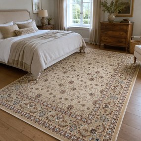 Angel Carpet, Kusový koberec Sultan 26 Beige, 120x170, béžová, kancelária