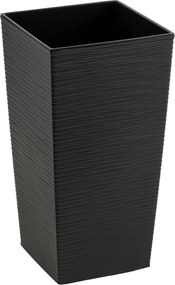 Plastový květináč Porto Riflo 46x25x25 cm černý