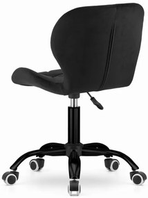 Kancelárska stolička NOTO čierna - zamat
