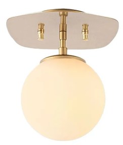 Stropné svietidlo Well II zlaté/biele