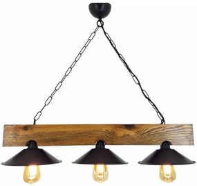 Luster na reťazi SAPKA 3xE27/60W/230V