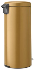 Nášľapný oceľový odpadkový kôš v zlatej farbe 30 l NewIcon – Brabantia